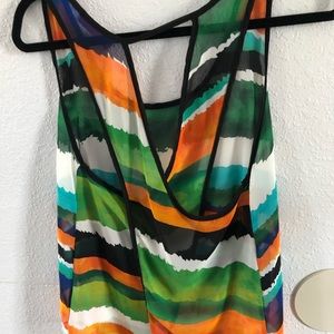 Asymmetrical blouse